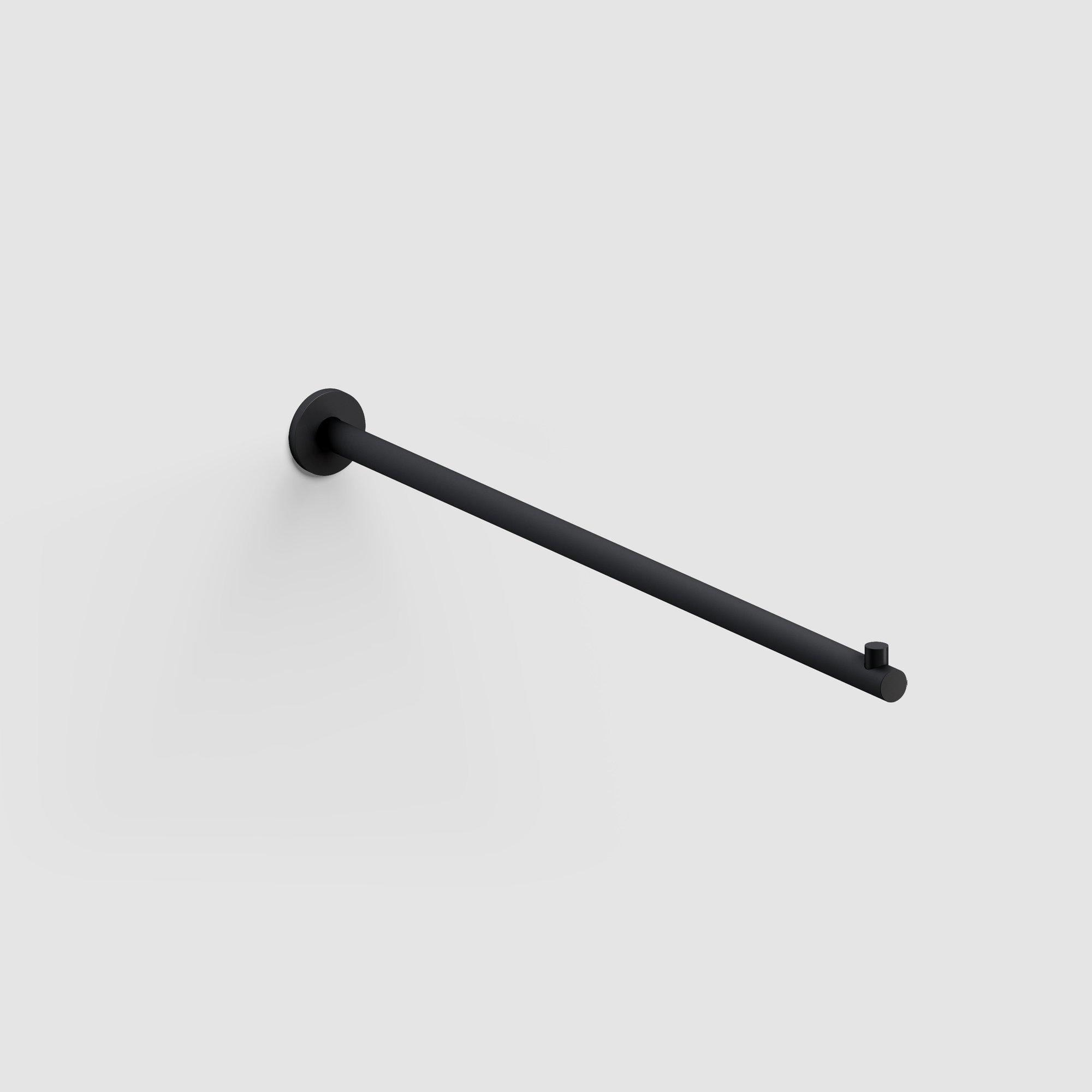 Clou Kaldur telescopische handdoekhouder 42cm - mat zwart - CL/09.05058.21 - Afbeelding 2