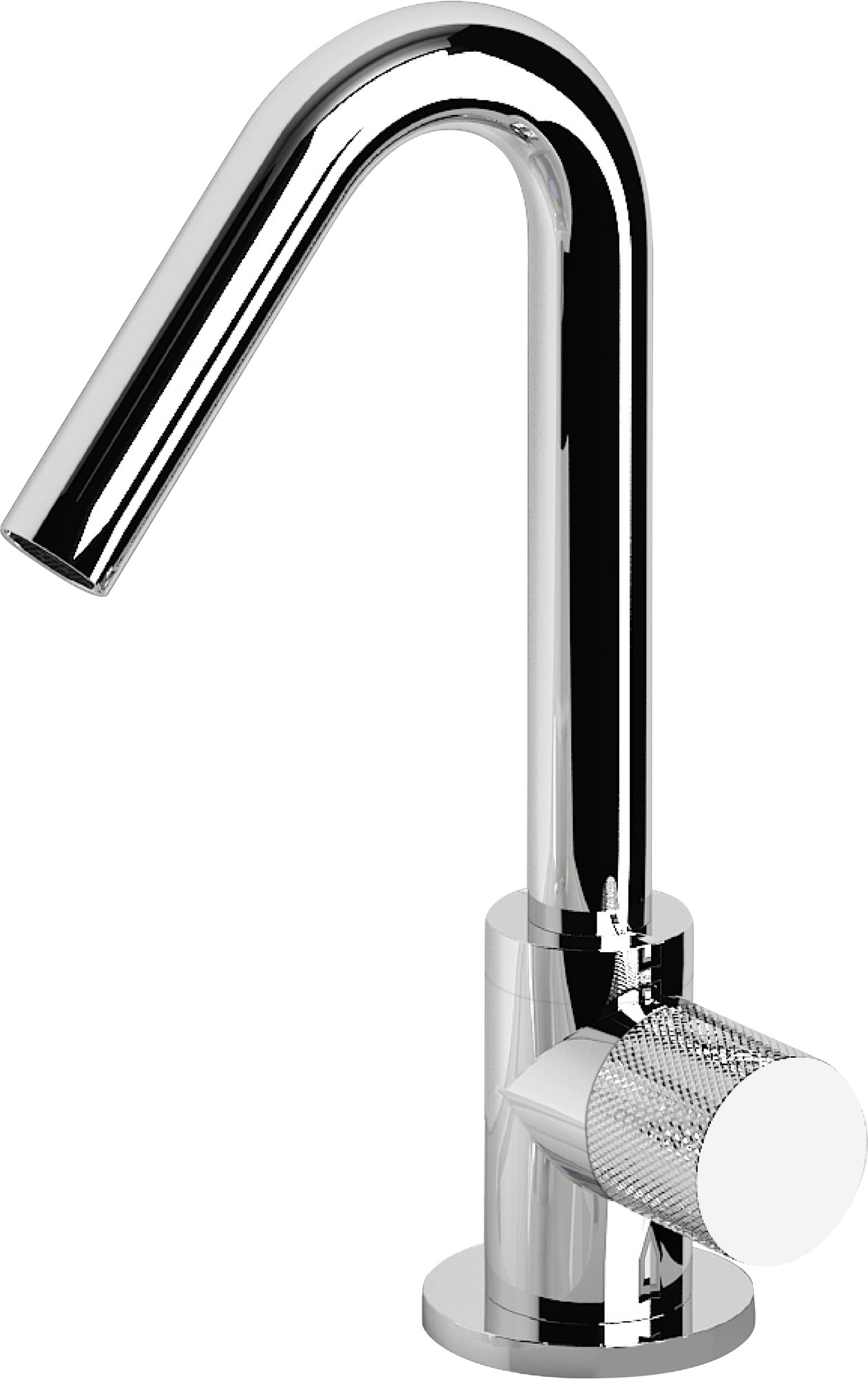Clou InBe fonteinset 3 36x18cm keramiek - kraangat rechts - glans wit - IB/03.03097 - Afbeelding 4