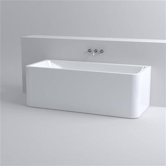 Clou InBe halfvrijstaand bad 172x74cm rechthoek wit - IB/05.40506 - Afbeelding 2