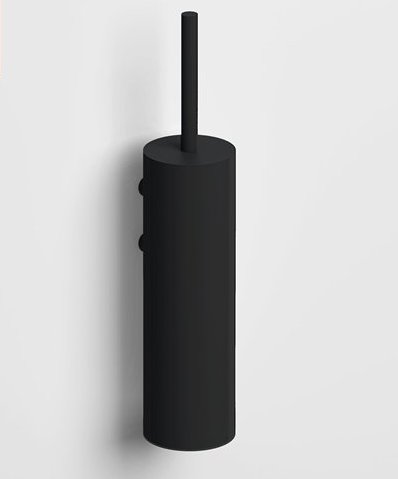 Clou Sjokker toiletborstelgarnituur wand mat zwart - SJ/09.26002.21 - Afbeelding 2