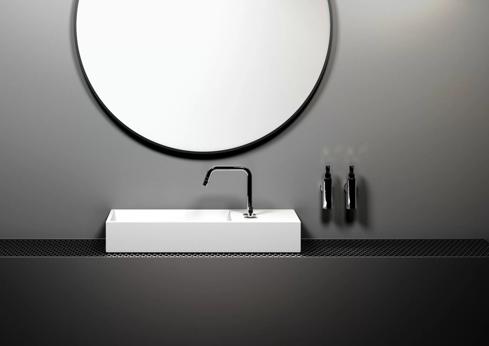 Clou Sjokker zeepdispenser wand 100cc - chroom - SJ/09.26045.01 - Afbeelding 2