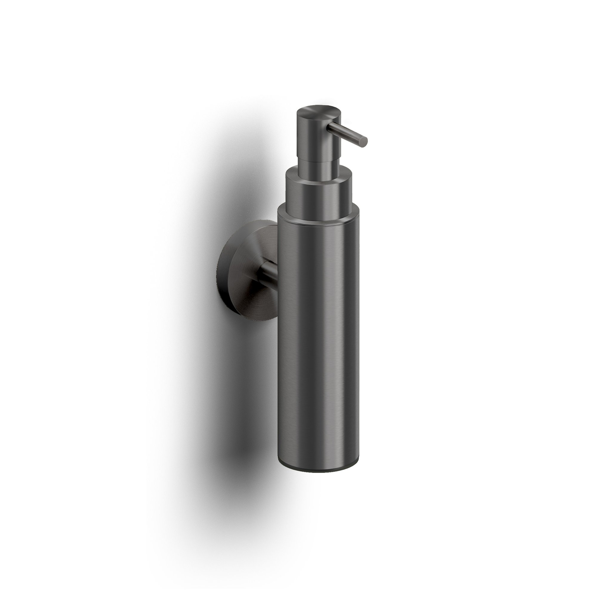Clou Sjokker zeepdispenser wand 100cc - geborsteld gunmetal pvd - SJ/09.26045.84 - Afbeelding 2
