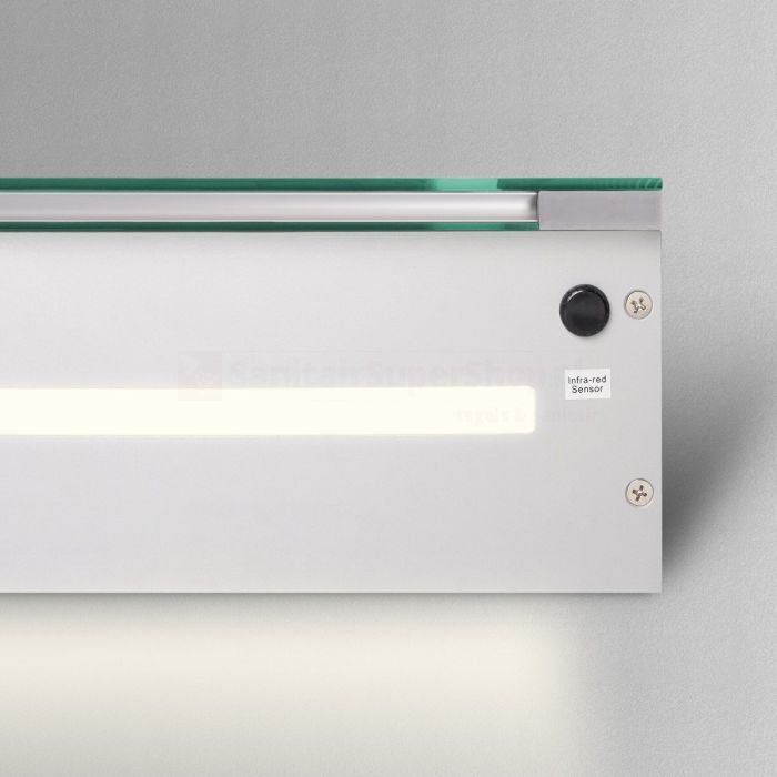 Spiegelkast SPK62000 - 60x70x14 cm - 1 Deur - Directe LED verlichting - Aluminium - Met spiegelverwarming - SPK62060 - Afbeelding 4
