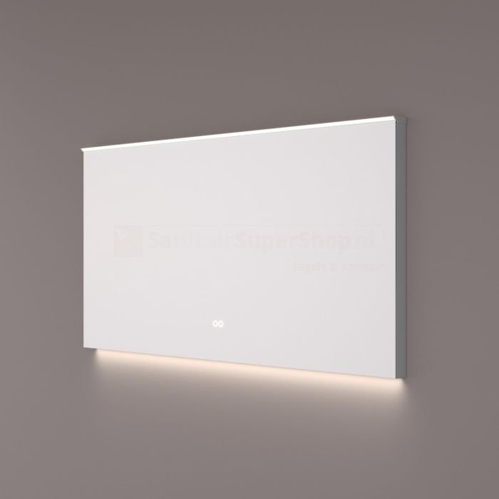 Badkamerspiegel Hipp Design SPV11000 - 120x70 cm - Directe en indirecte LED verlichting - Touch button - Met spiegelverwarming - SPV11040 - Afbeelding 2
