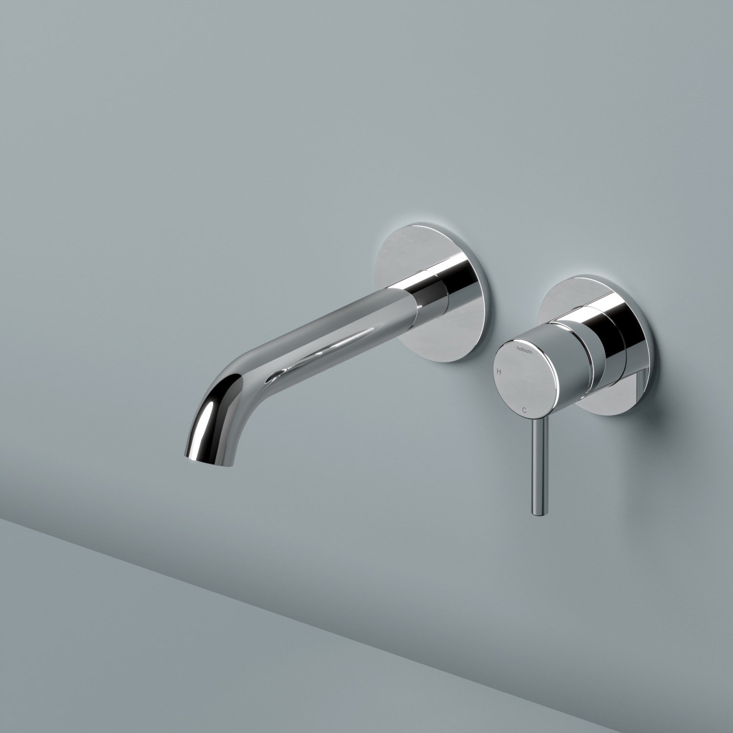 Hotbath Buddy B105EXT18 afbouwdeel inbouw wastafelkraan - 18cm - chroom - B105EXT18CR - Afbeelding 2