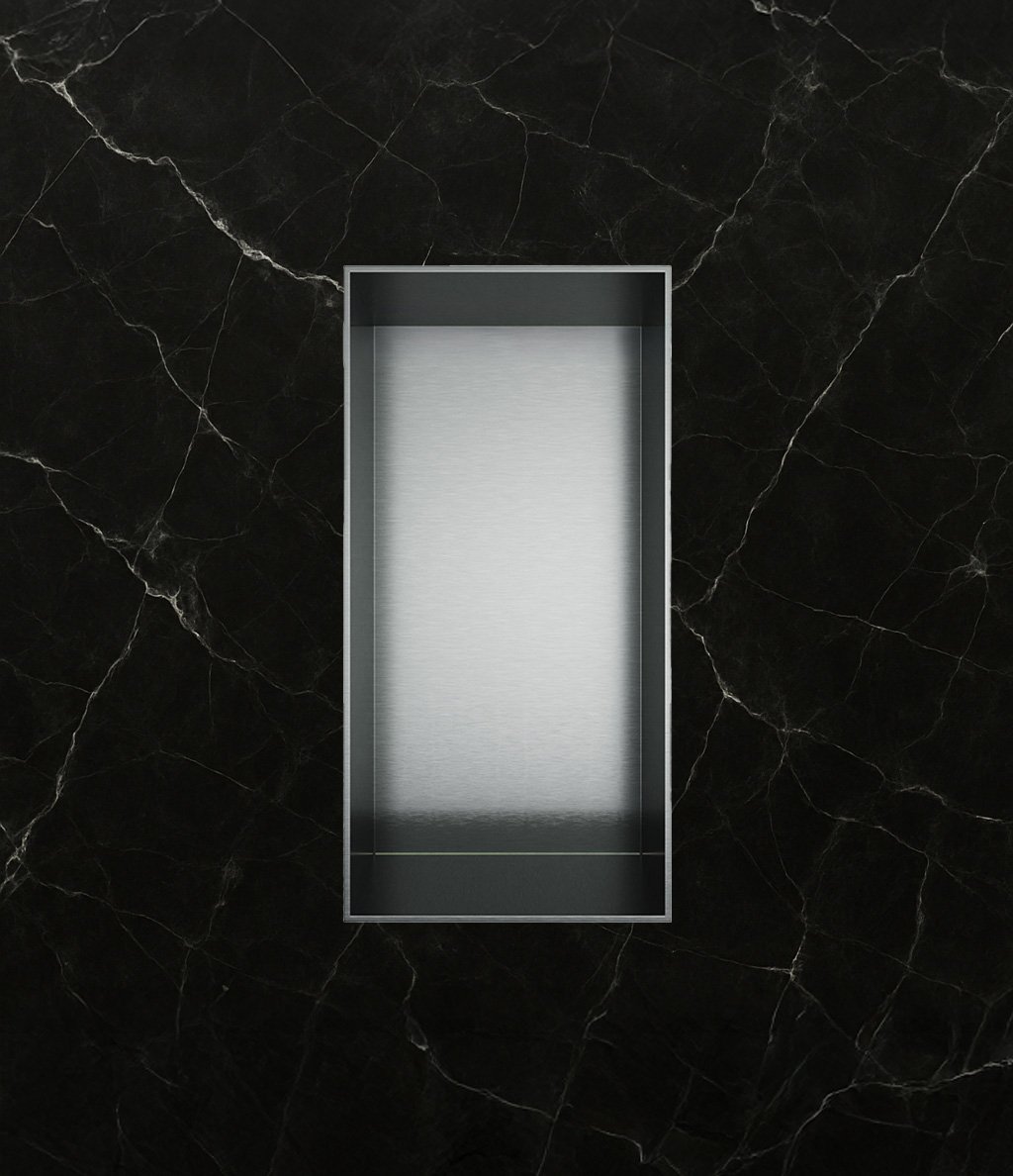 Hotbath &More inbouwnis 30x15x10cm - zonder frame - RVS 316 - BOX015FIX - Afbeelding 2