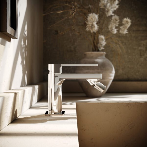 Hotbath Gal Bidetkraan - Geborsteld gunmetal PVD - GL018BGP - Afbeelding 2