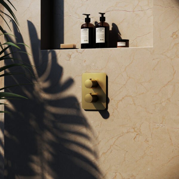 Hotbath Gal Omstelkraan - Geborsteld gunmetal PVD - GL031EXTBGP - Afbeelding 2