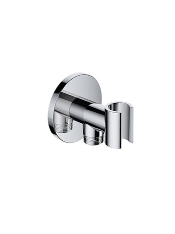 Hotbath Cobber Inbouw Doucheset - 30 cm Hoofddouche - Rond Model Handdouche - Wandarm - Zonder Glijstang - Geborsteld nikkel - IBS20GN15 - Afbeelding 3