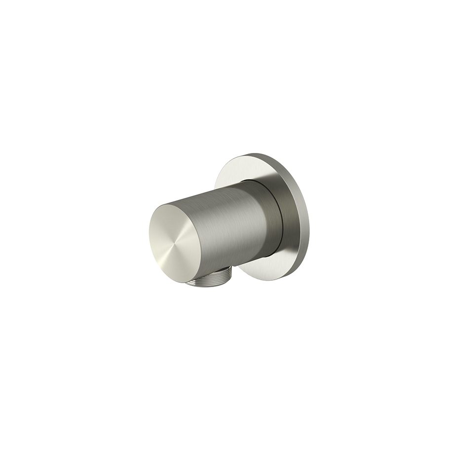 Hotbath Archie AR517 wanduitlaat rond RVS 316 - Geborsteld Messing PVD - AR517BBP