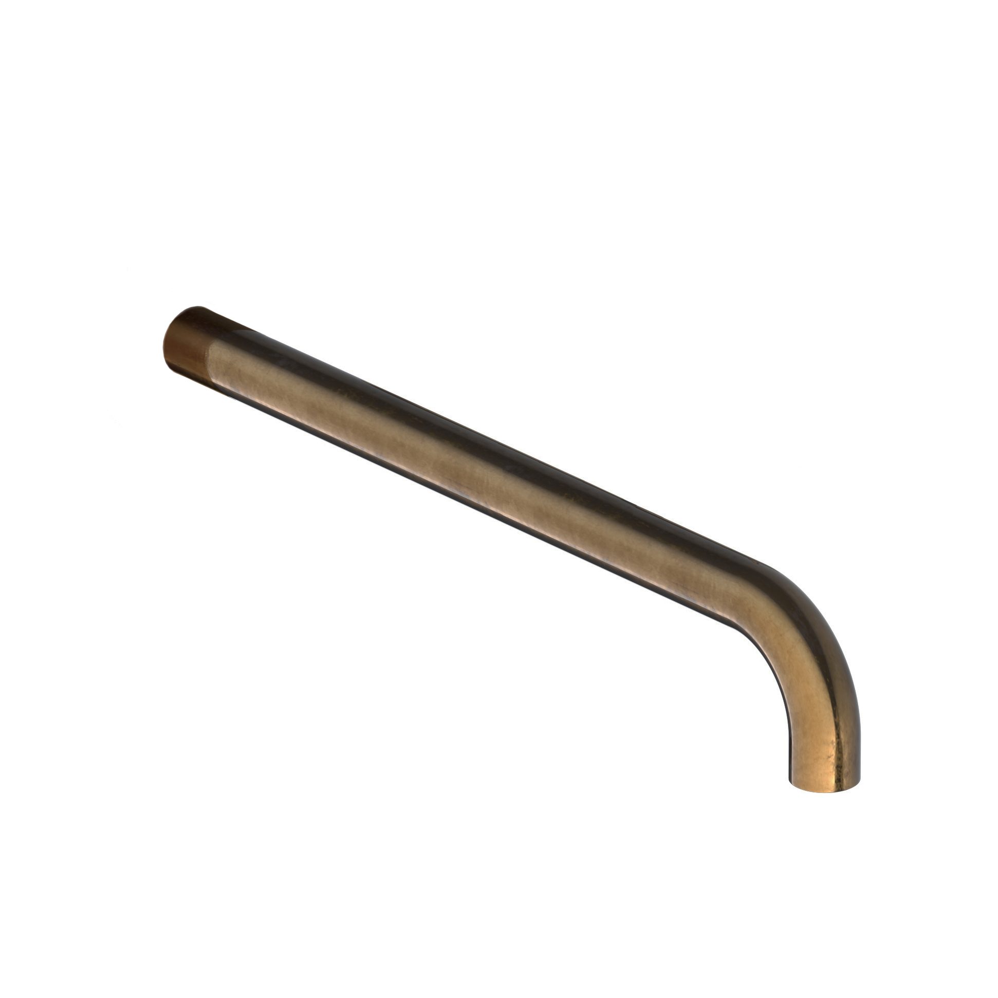 Hotbath Cobber CB094 uitloop tbv cb105 / cb106 - 25cm - verouderd messing - CB094-25AB