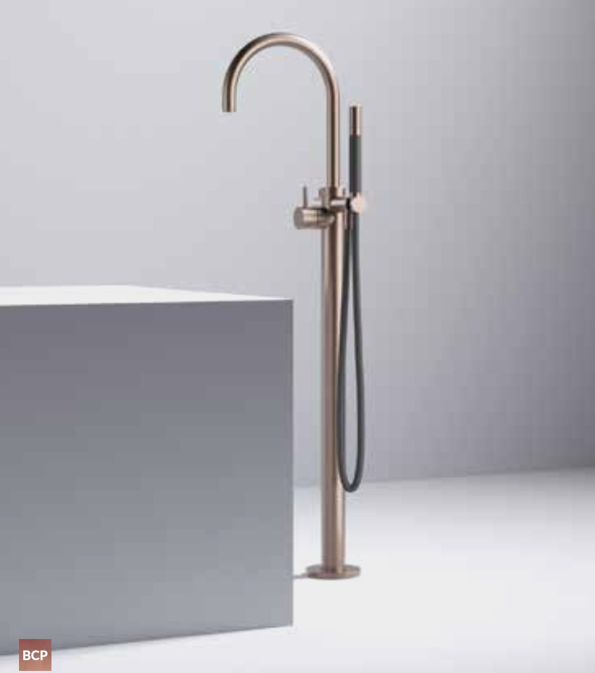 Hotbath Cobber CB177EXT afbouwdeel voor vrijstaande badmengkraan - chroom - CB187EXTCR
