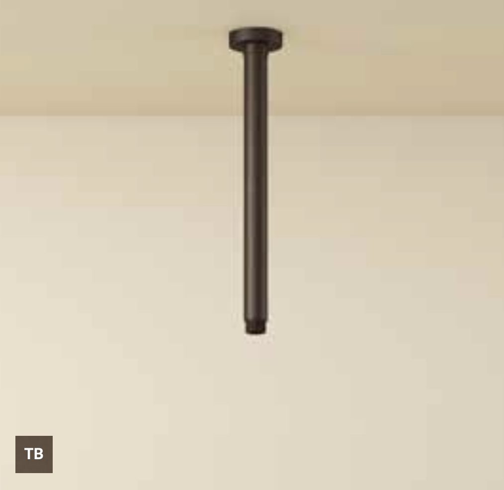 Hotbath CB453 plafondbuis 30cm - Tuscan bronze - CB453TB