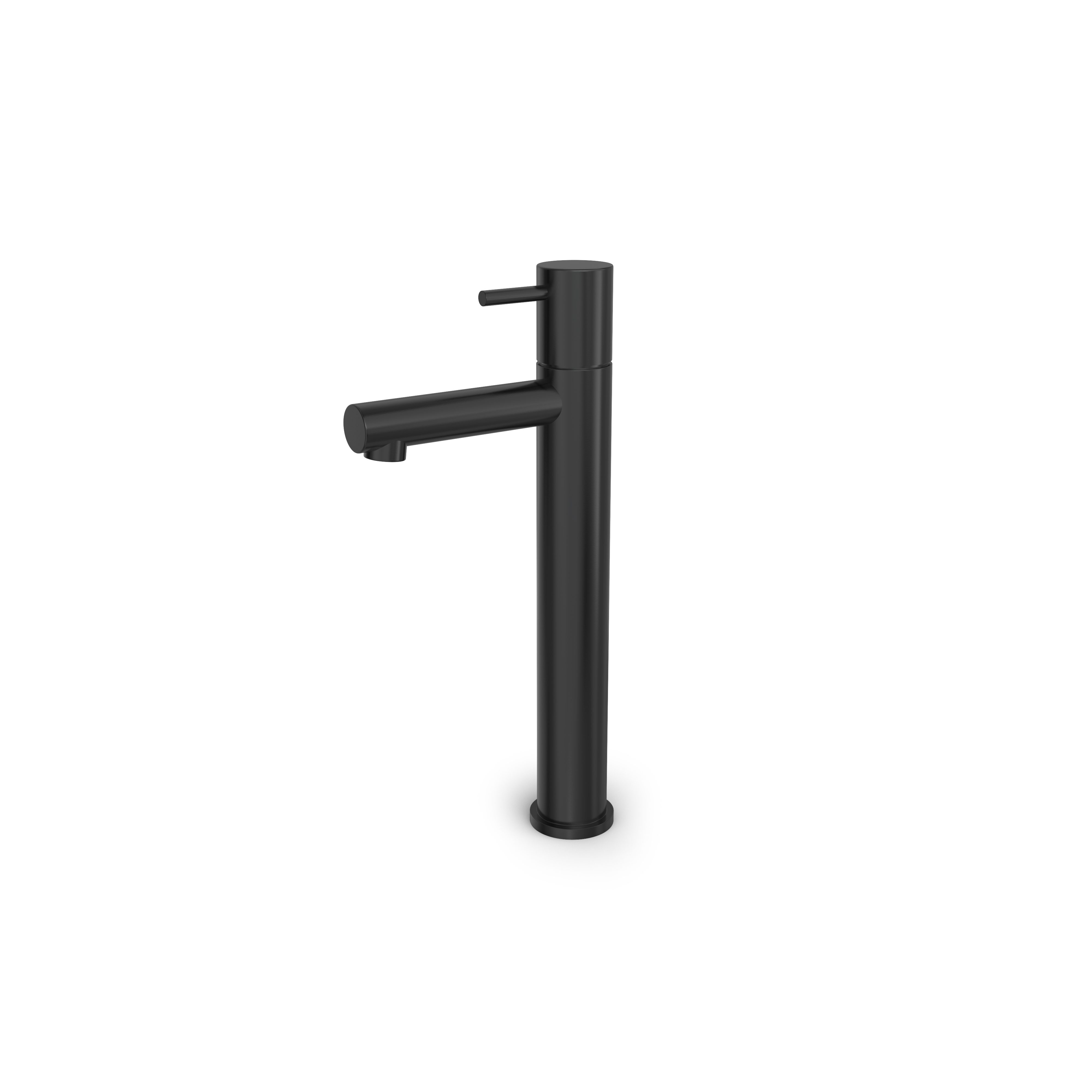 Hotbath Cobber EH001 fonteinkraan verhoogd - geborsteld zwart PVD - EH001MBP