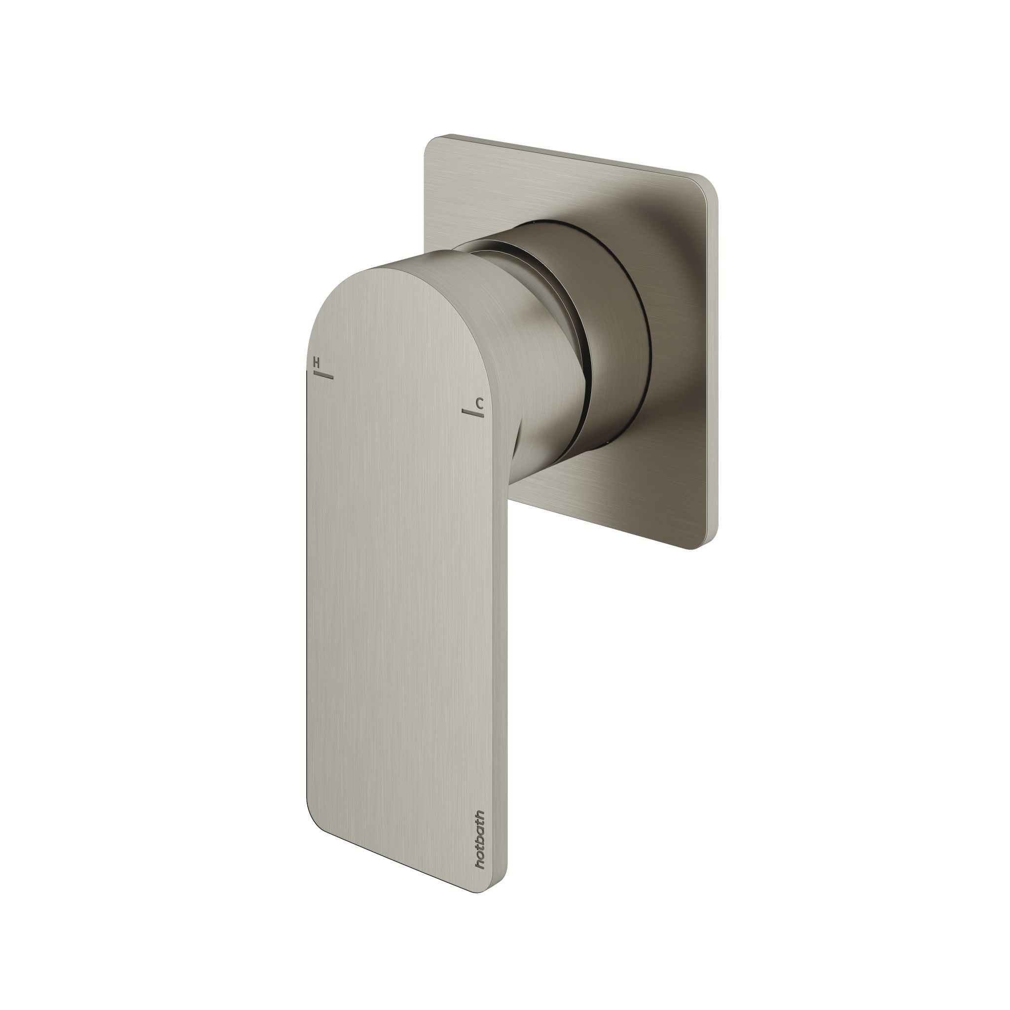 Hotbath Gal GL031EXT afbouwdeel - inbouw douche mengkraan - Geborsteld nikkel - GL031EXTGN