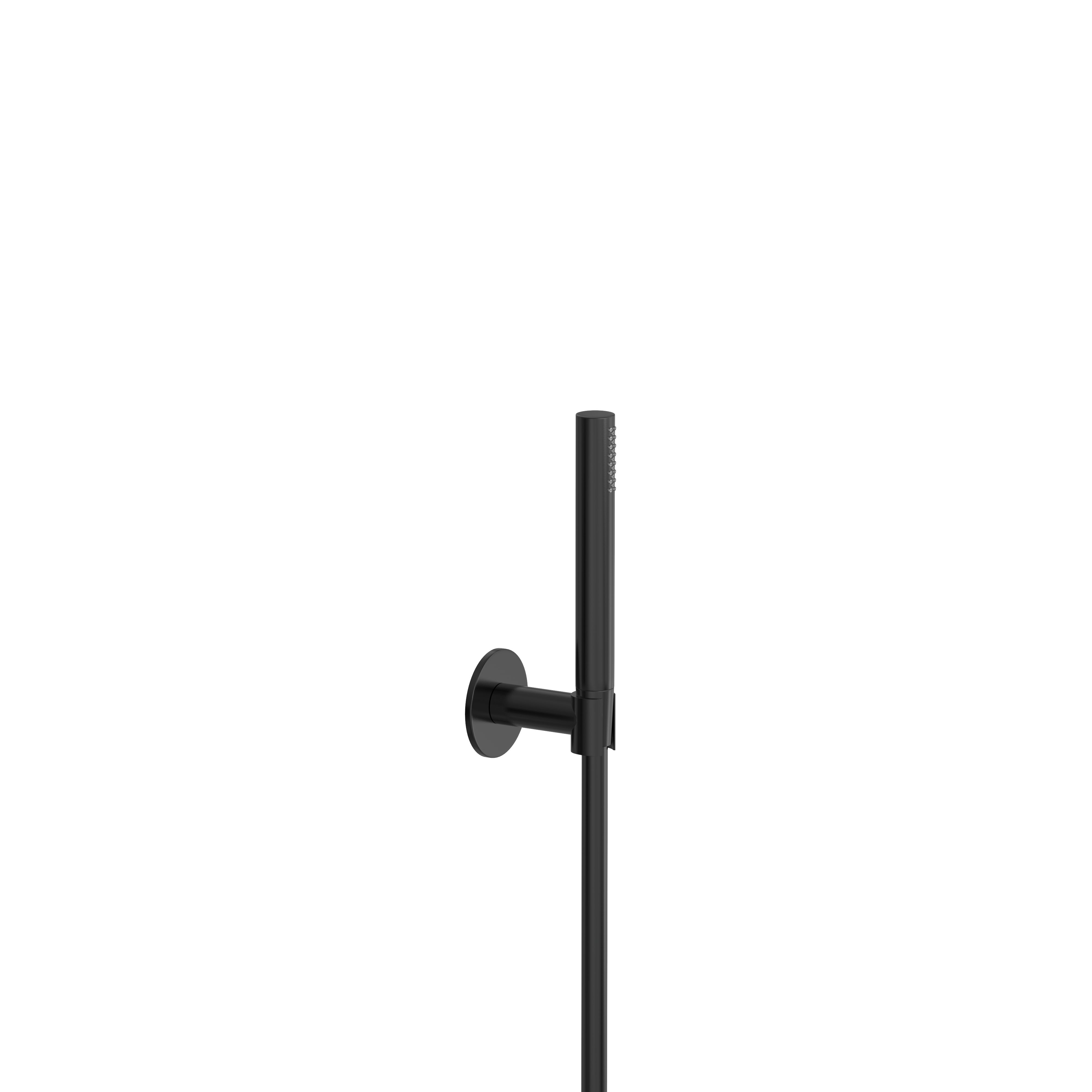 Hotbath Cobber M443 handdouche set - geborsteld zwart PVD - M447MBP