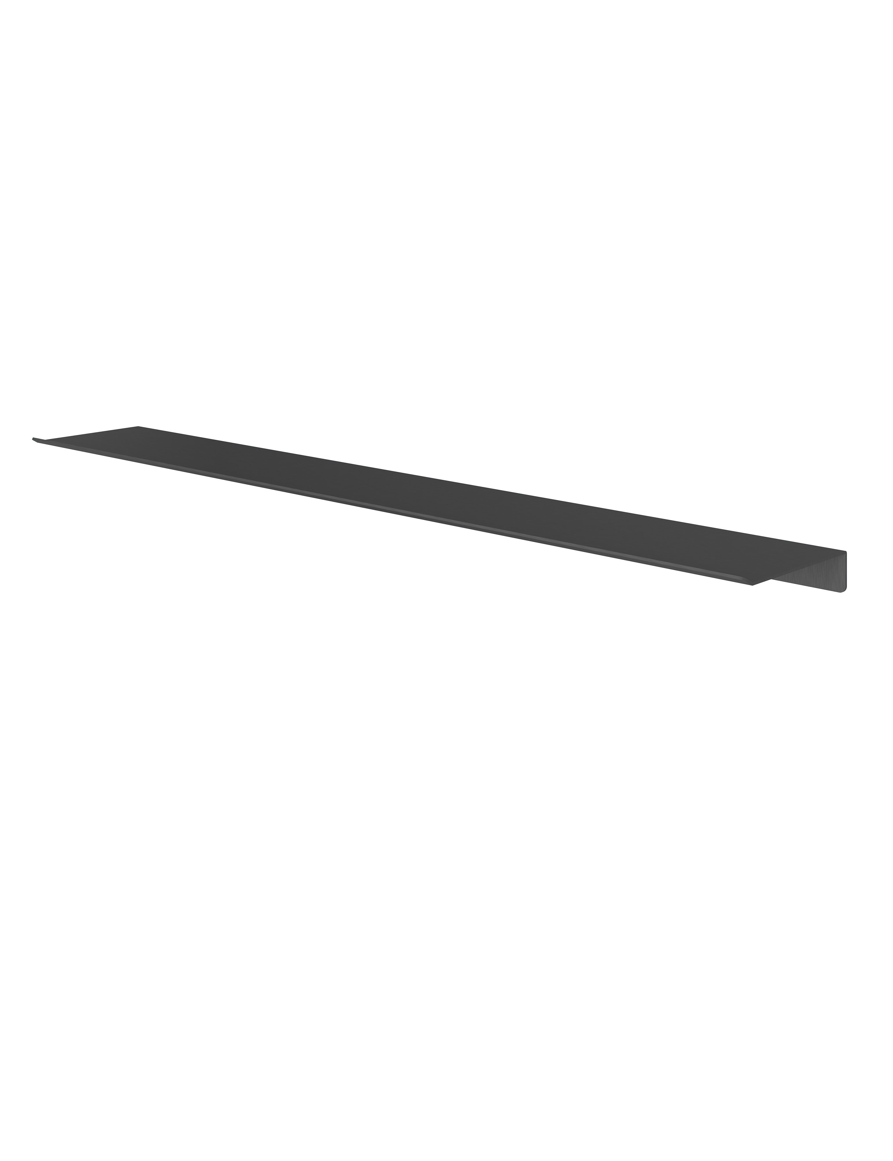 Hotbath &More planchet 80cm - geborsteld zwart PVD - SH080MBP