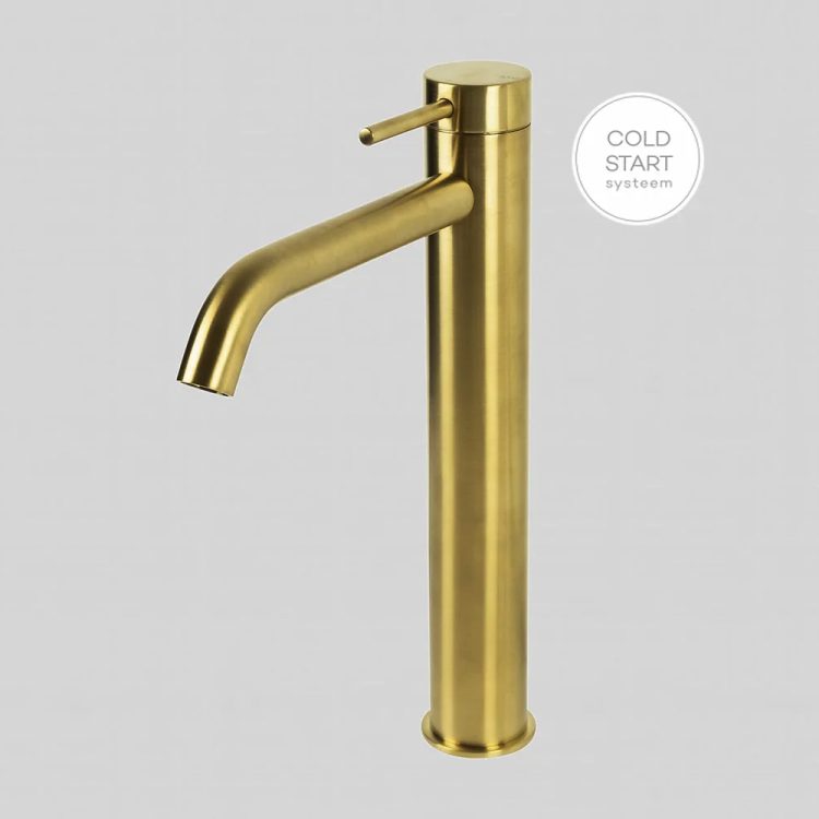 Lagoo Wastafelmengkraan High Brushed Brass PVD - G1104BB