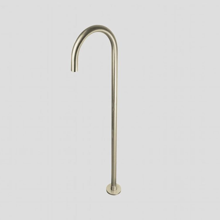 Lagoo Vrijstaande Baduitloop 3202 – Brushed Nickel - G3202BN