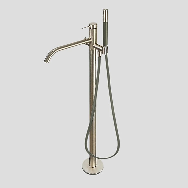 Lagoo Vrijstaande Badmengkraan 3204 – Brushed Nickel - G3204BN