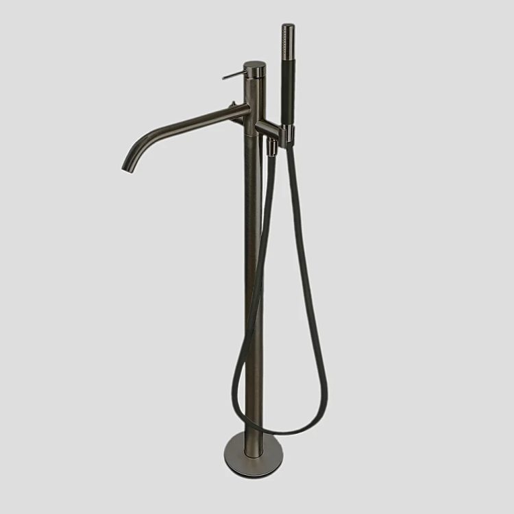 Lagoo Vrijstaande Badmengkraan 3204 – Brushed Gun Metal - G3204GM