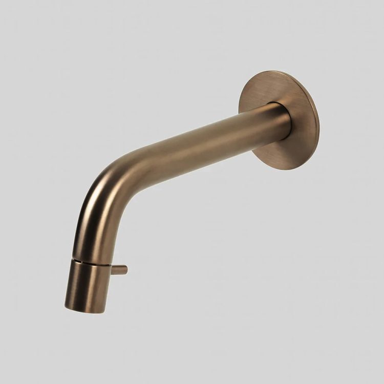 Lagoo Inbouw Fonteinkraan Inkortbaar – Brushed Copper PVD Koper - G4106BK