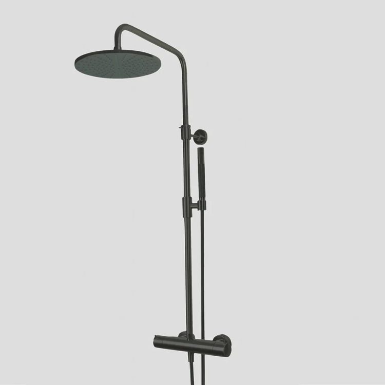 Lagoo Thermostatische Doucheset 5201 – Matt Black - G5201MB