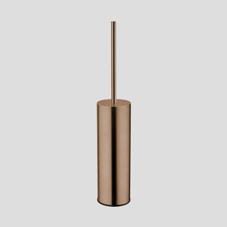 Lagoo Toiletborstelhouder Staand 6102 – Brushed Copper Koper - G6102BK