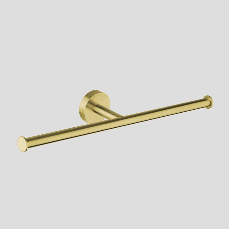 Lagoo Toiletrolhouder Dubbel 6112 – Brushed Brass Goud - G6112BB