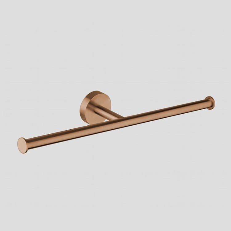 Lagoo Toiletrolhouder Dubbel 6112 – Brushed Copper Koper - G6112BK
