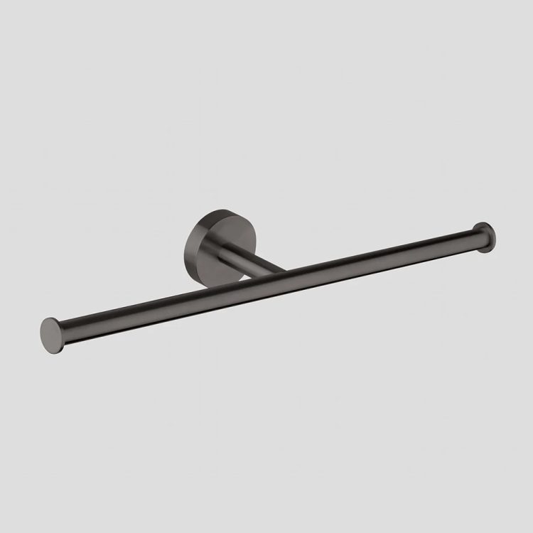 Lagoo Toiletrolhouder Dubbel 6112 – Brushed Gun Metal - G6112GM
