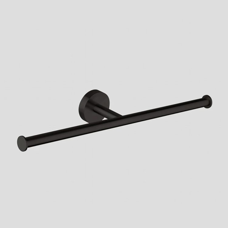 Lagoo Toiletrolhouder Dubbel 6112 – Matt Black - G6112MB