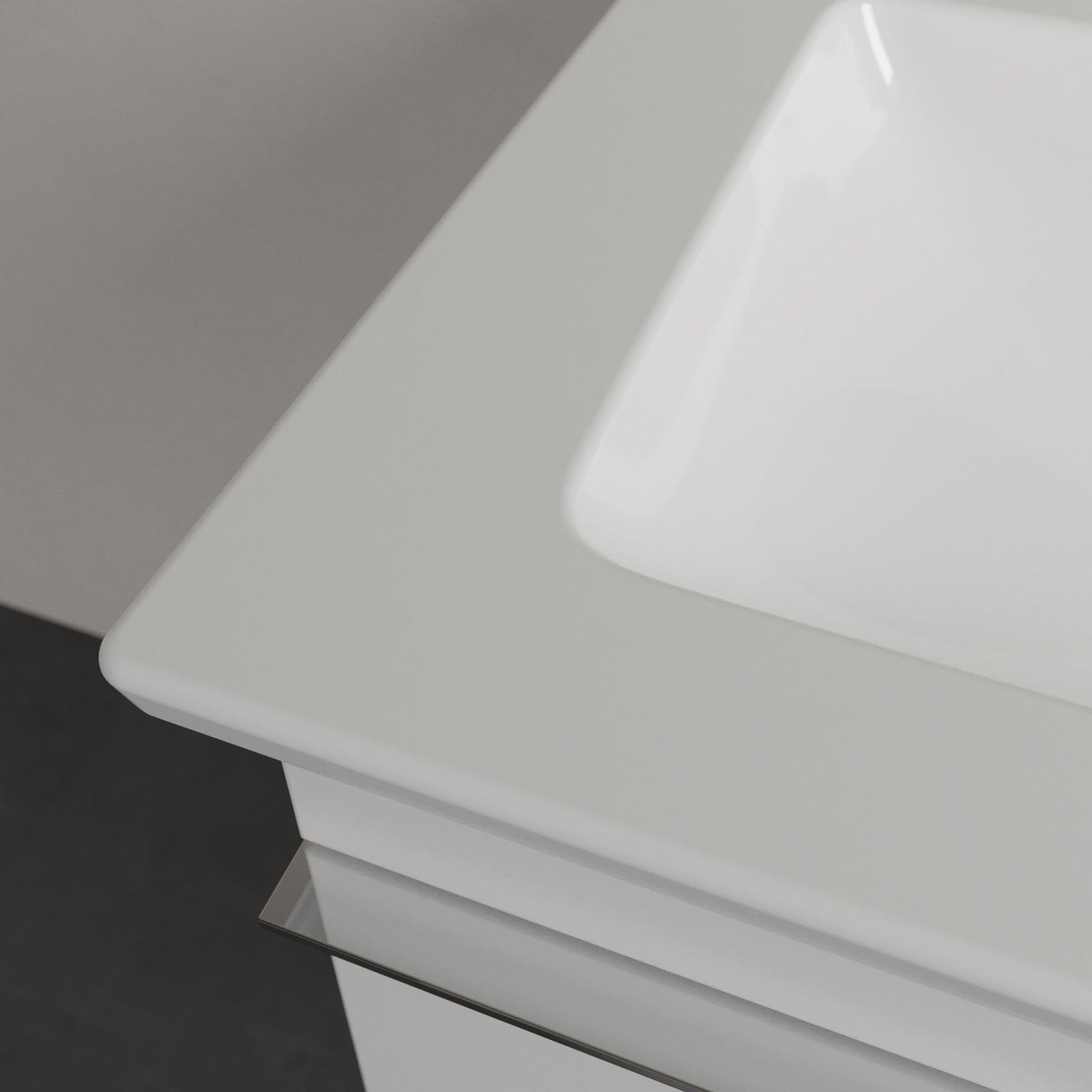 Villeroy & Boch Venticello Meubelwastafel - wasbak links - 1 kraangat - 100x50cm - geschikt voor 3 kraangaten - overloop - ceramic+ - wit - 4134l1r1 - Afbeelding 10