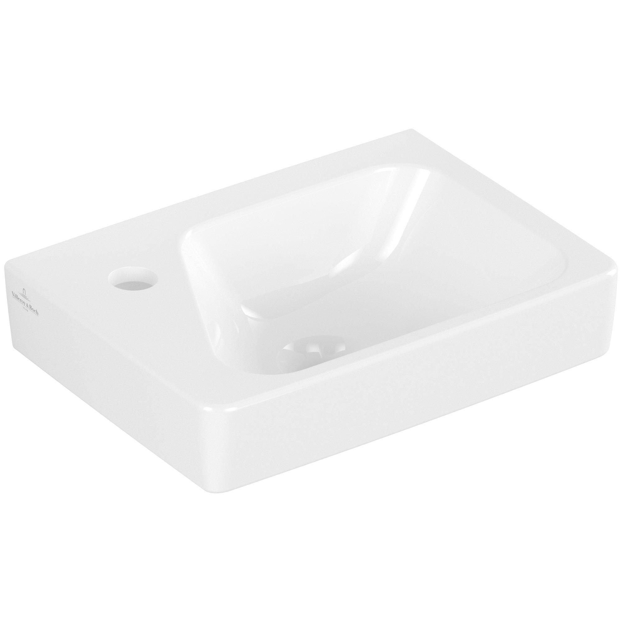 Villeroy & boch Architectura fontein 26,5x36cm wasbak re. krgt wit C+ - 438537r1