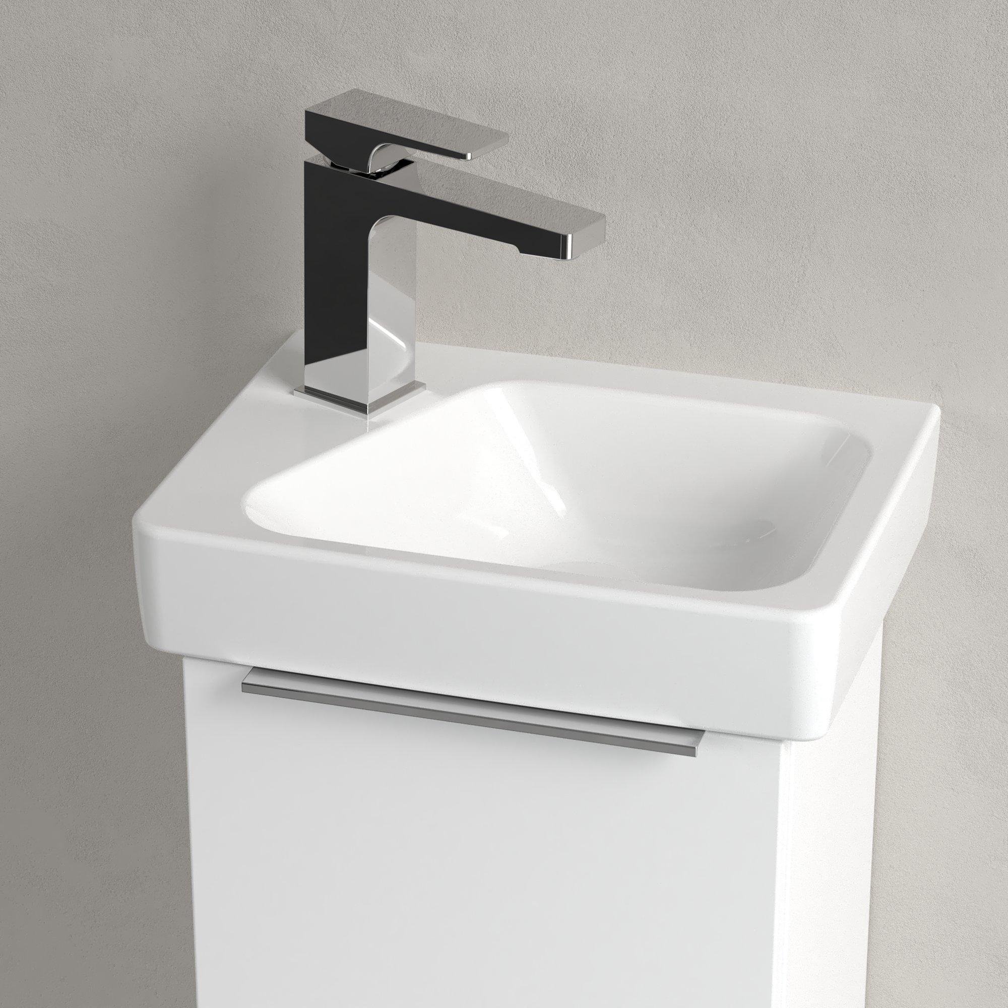 Villeroy & boch Architectura fontein 26,5x36cm wasbak re. krgt wit C+ - 438537r1 - Afbeelding 3