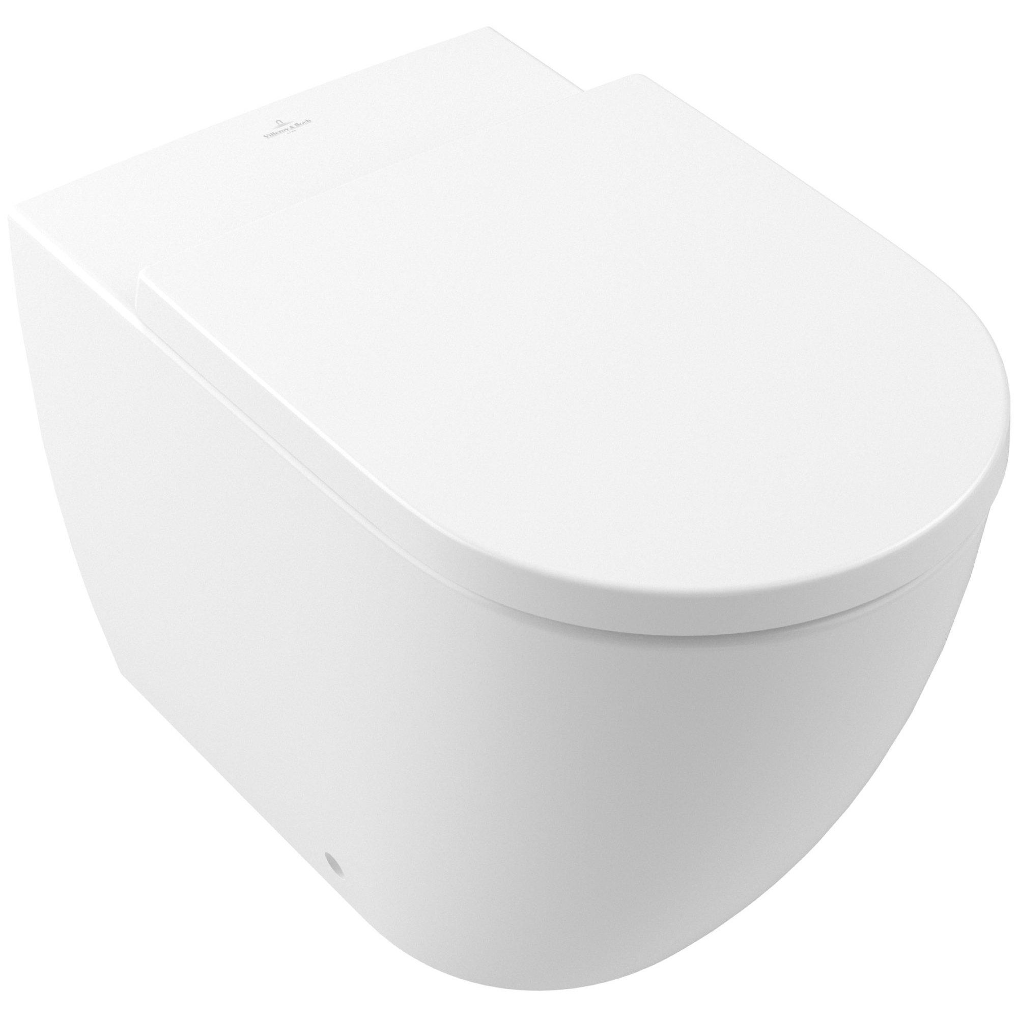 Villeroy & Boch Subway 3.0 Staand closet - 70x37x40cm - twistflush - ceramic+- stone white - 4671t0rw