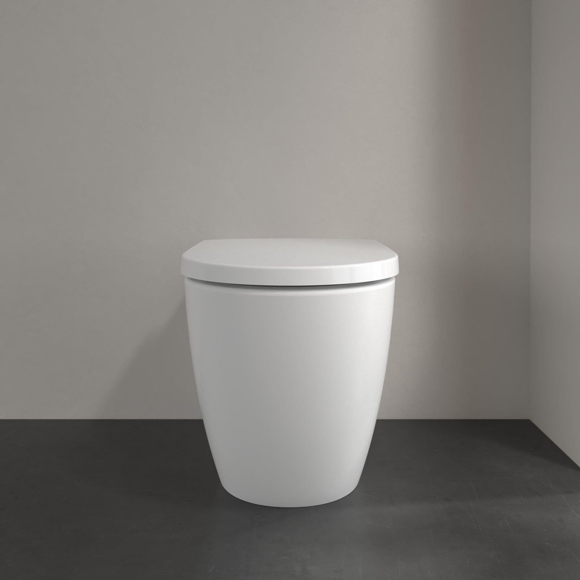 Villeroy & Boch Subway 3.0 Staand closet - 70x37x40cm - twistflush - ceramic+- stone white - 4671t0rw - Afbeelding 3