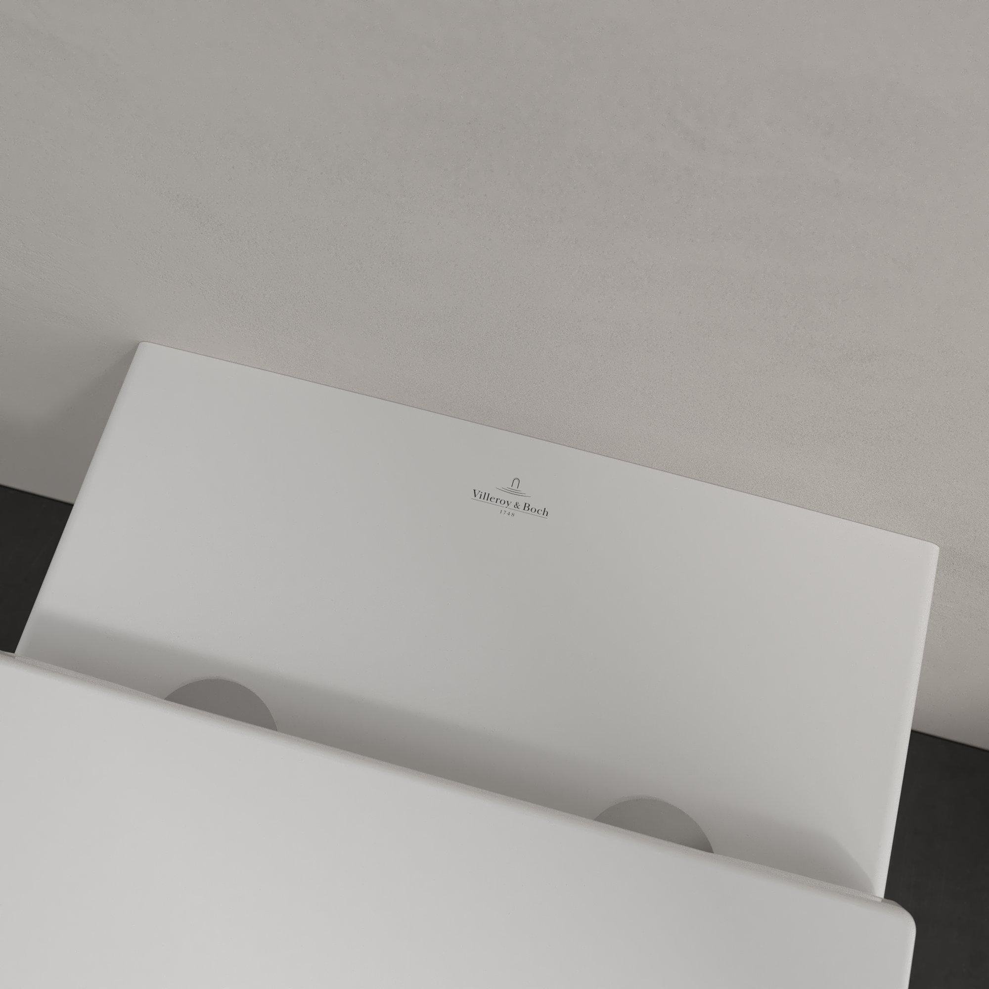 Villeroy & Boch Subway 3.0 Staand closet - 70x37x40cm - twistflush - ceramic+- stone white - 4671t0rw - Afbeelding 9