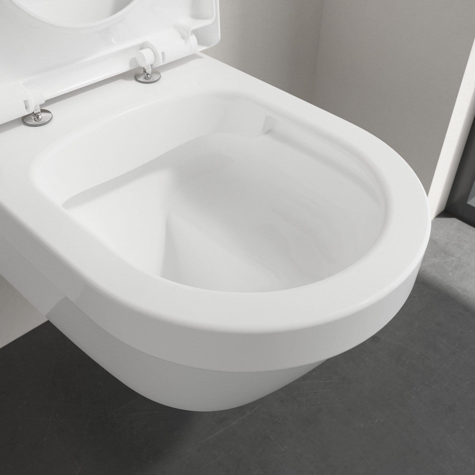 Villeroy & Boch Architectura pack wandcloset - directflush softclose en quickrelease wit - 4694hr01 - Afbeelding 7