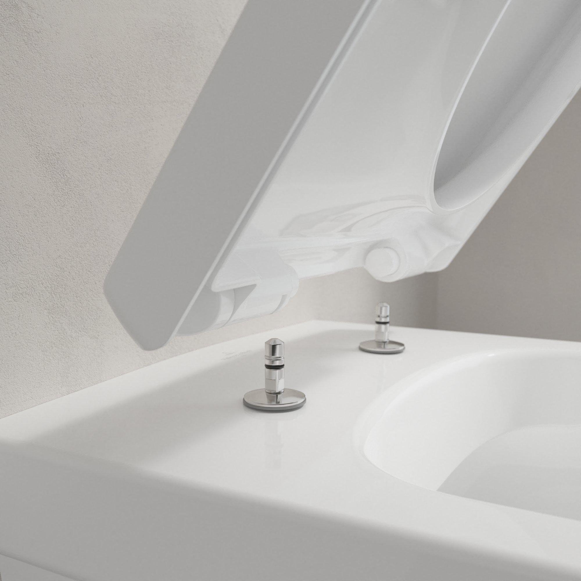 Villeroy & Boch Architectura pack wandcloset - directflush softclose en quickrelease wit - 4694hr01 - Afbeelding 8