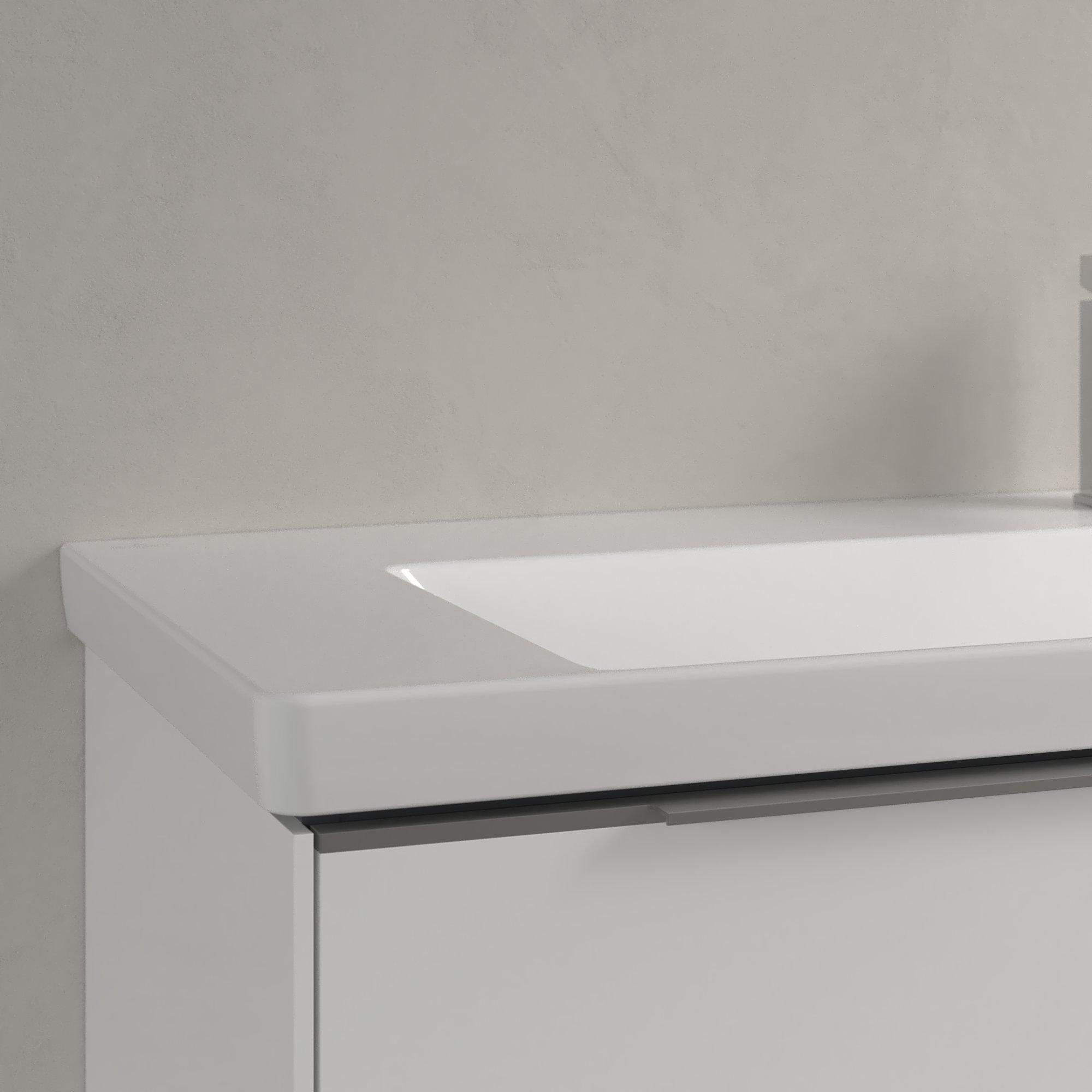 Villeroy & Boch Subway 3.0 meubelwastafel - 130x47cm - 1 kraangat met overloop wit - 4a70d501 - Afbeelding 7