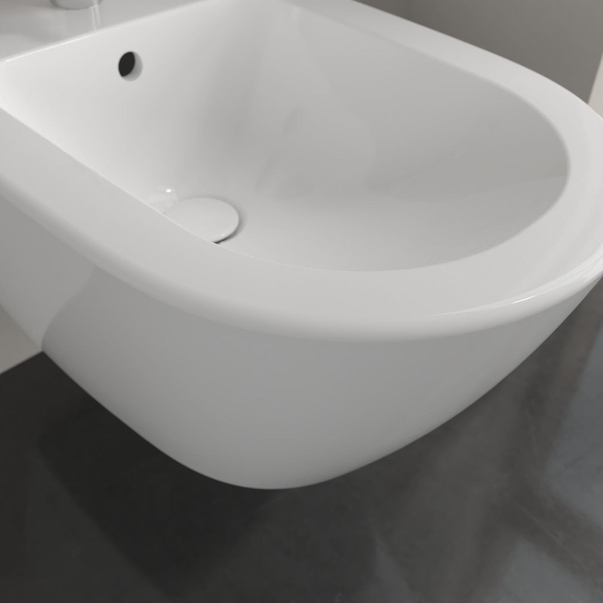 Villeroy & Boch Subway 2.0 wandbidet - 37x56cm - wit - 54000001 - Afbeelding 10