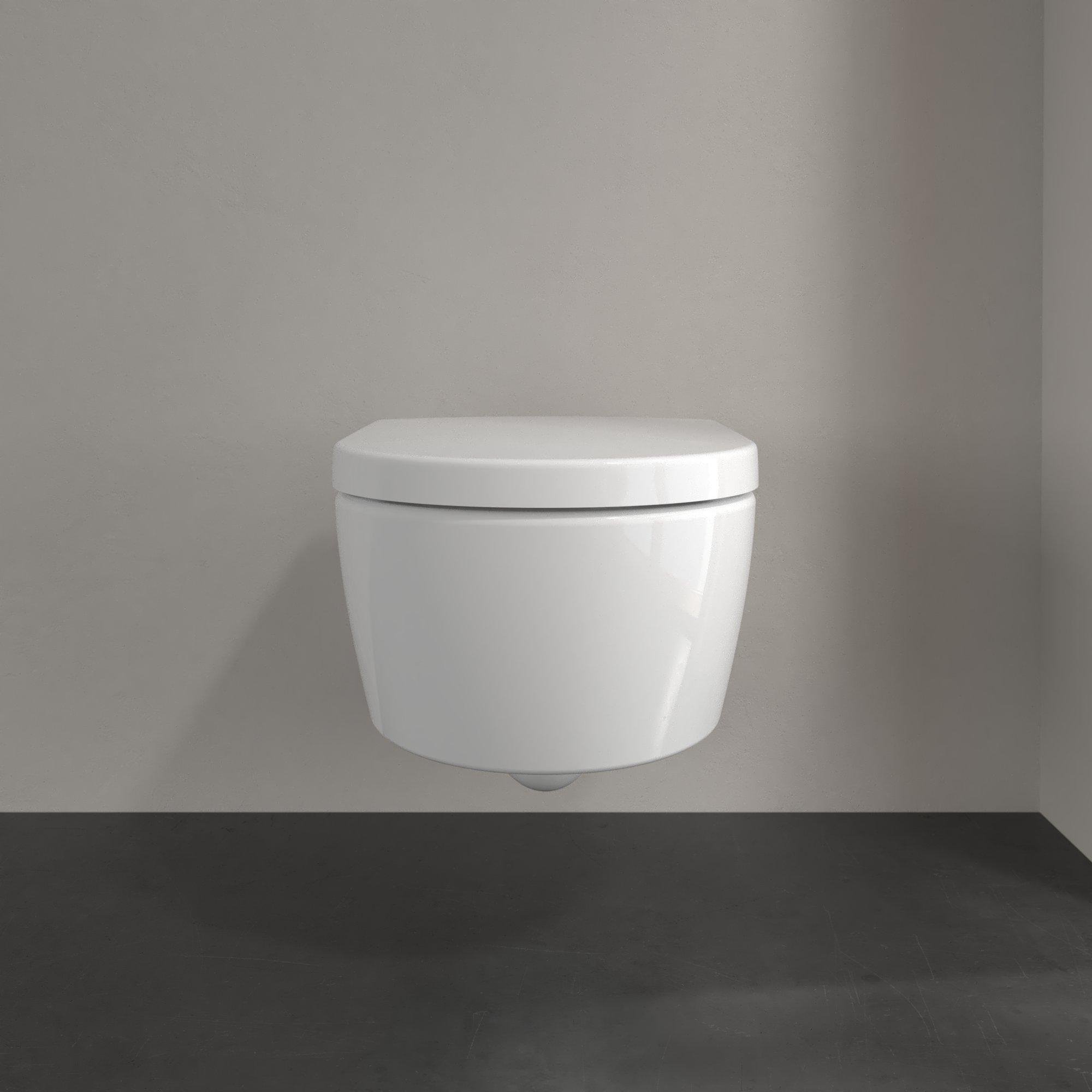 Villeroy & Boch Avento pack wandcloset - directflush - diepspoel - zitting - softclose & quickrelease - wit - 5656hr01 - Afbeelding 4