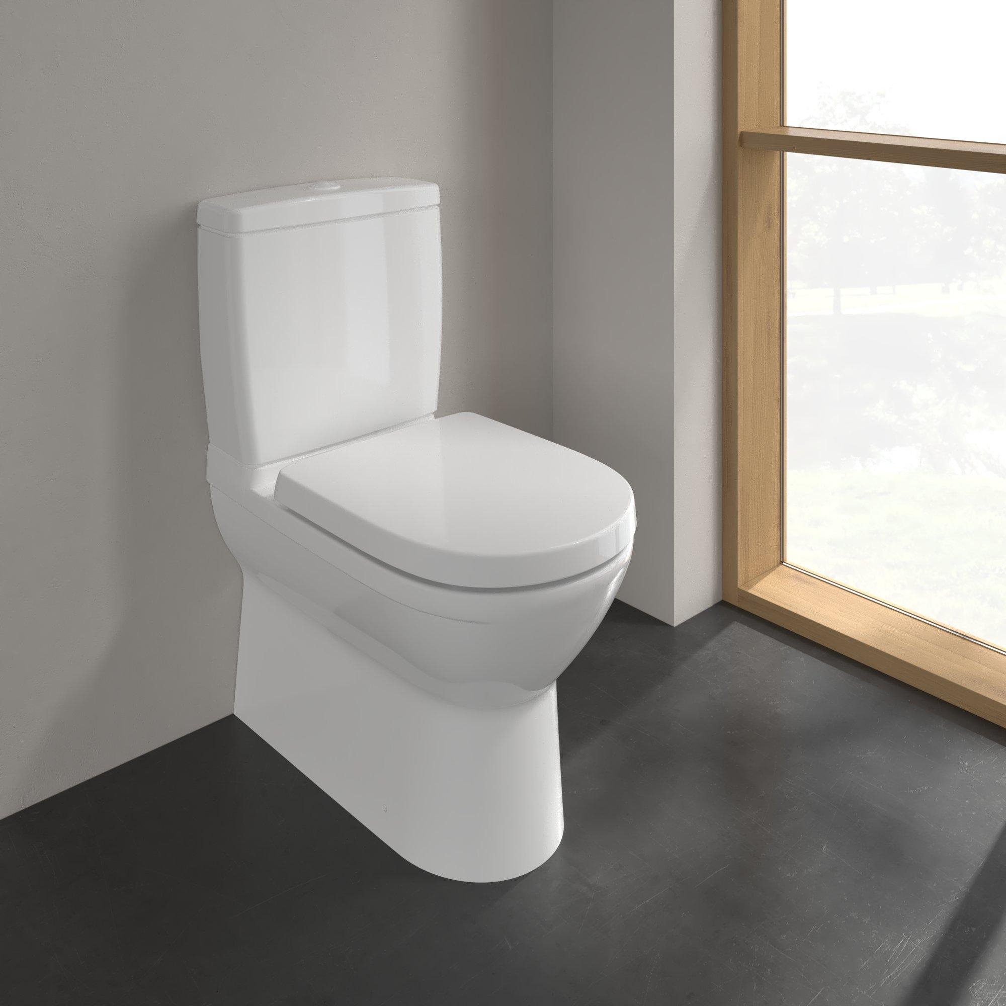 Villeroy & Boch O.novo duoblokcloset - diepspoel pk 36x64cm - wit c+ - 565810r1 - Afbeelding 10