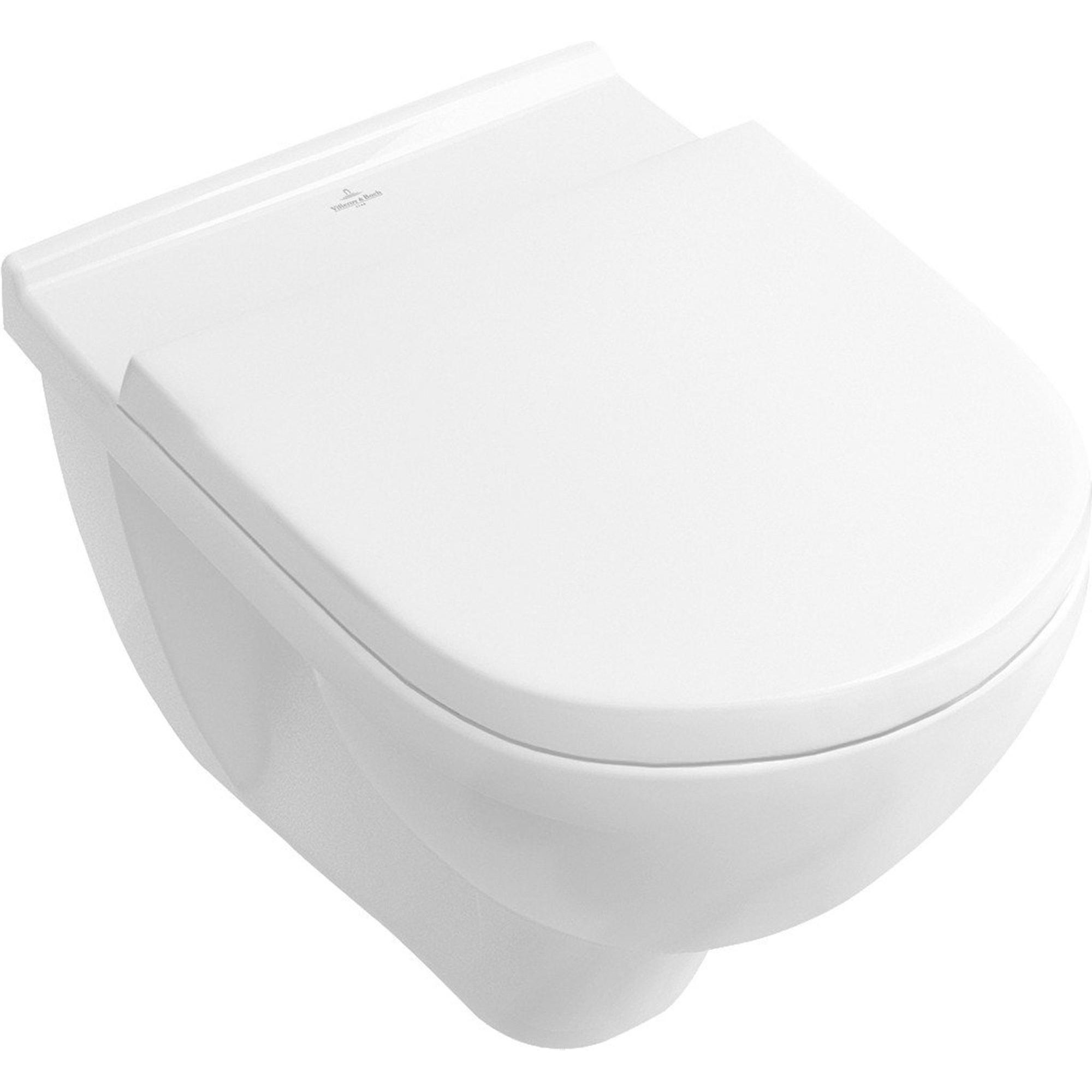Villeroy & Boch O.novo wandcloset - en softclose zitting - ceramic+ wit - 5660h1r1