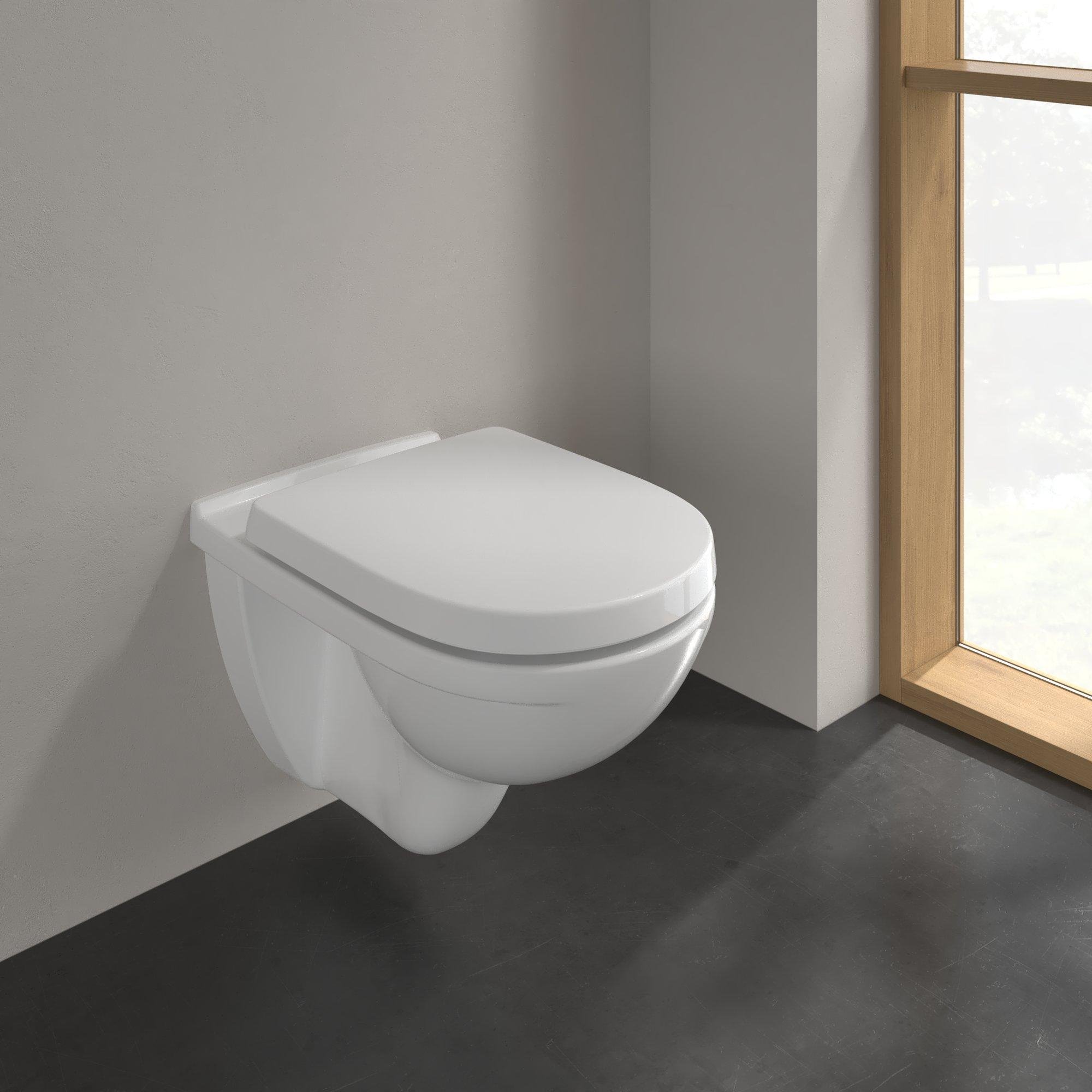 Villeroy & Boch O.novo wandcloset - en softclose zitting - ceramic+ wit - 5660h1r1 - Afbeelding 4