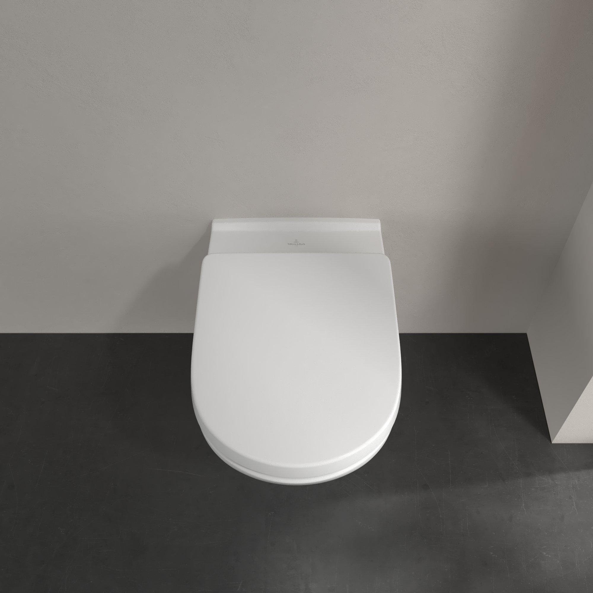 Villeroy & Boch O.novo wandcloset - en softclose zitting - ceramic+ wit - 5660h1r1 - Afbeelding 6