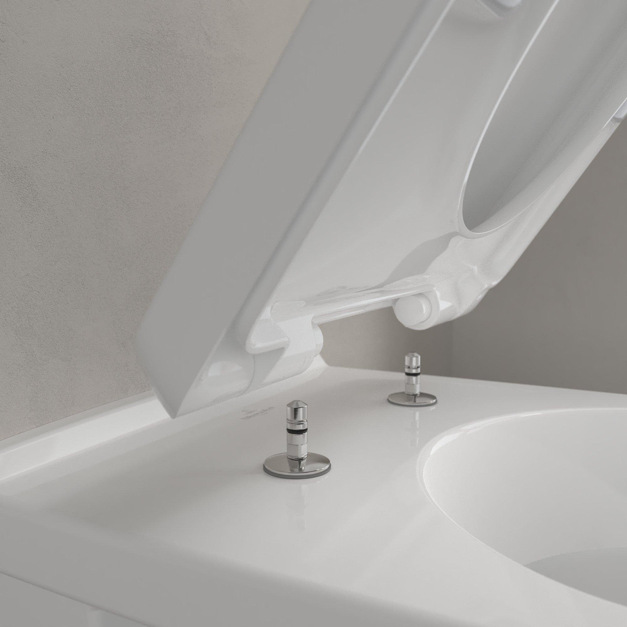 Villeroy & Boch O.novo wandcloset - en softclose zitting - ceramic+ wit - 5660h1r1 - Afbeelding 9