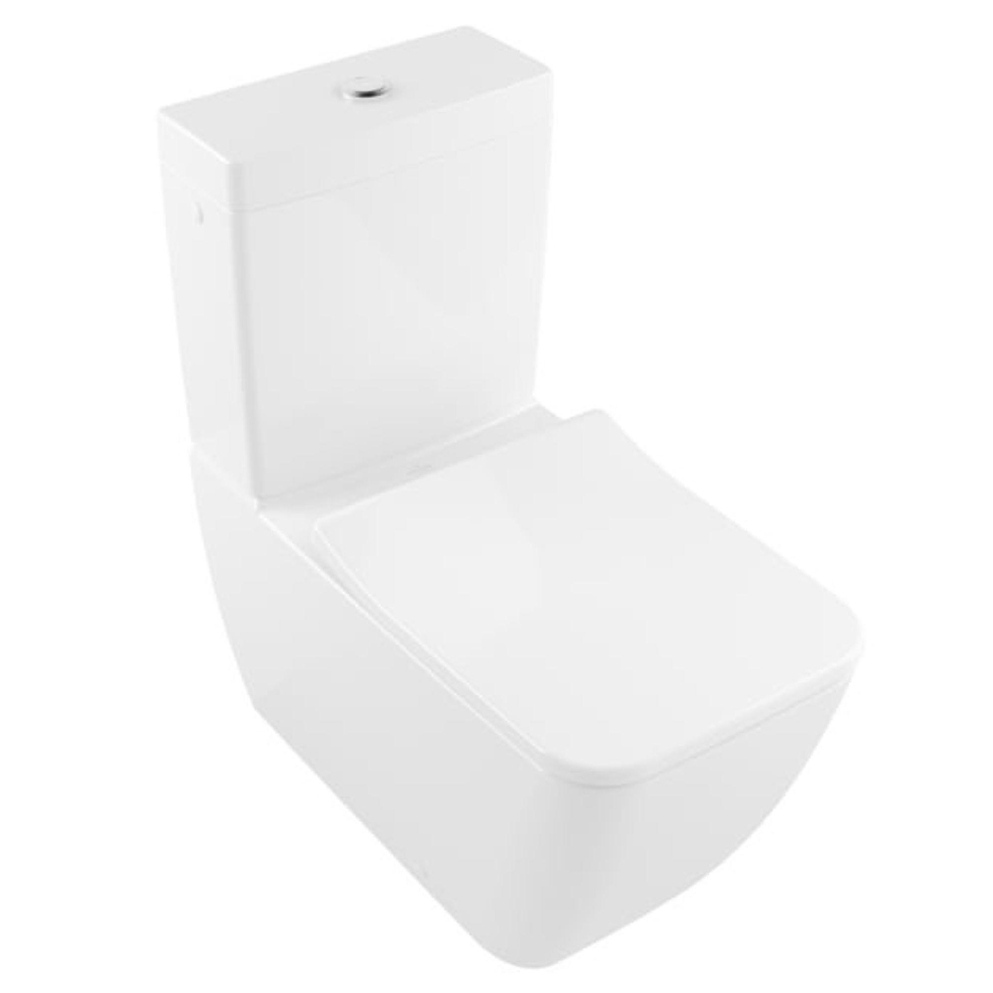 Villeroy & Boch Venticello duoblokreservoir + binnenwerk met zij en achtertoevoer ceramic+ wit - 570711r1 - Afbeelding 6