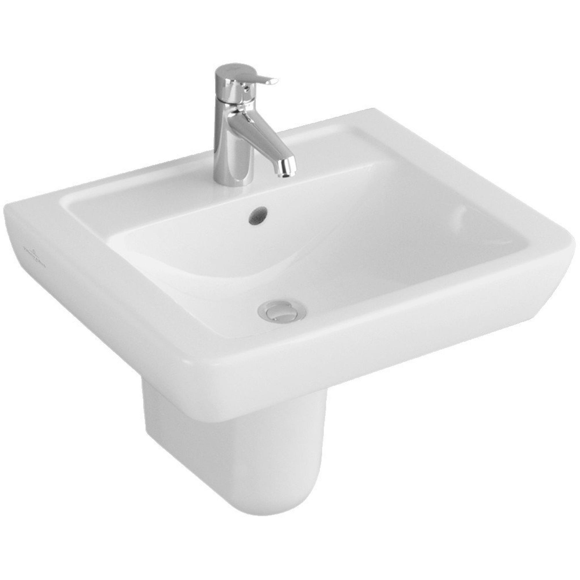Villeroy & Boch Subway sifonkap voor wastafel - met bevestigingsset wit - 72640001 - Afbeelding 2